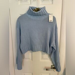 Never warn blue women’s sweater H& M size M